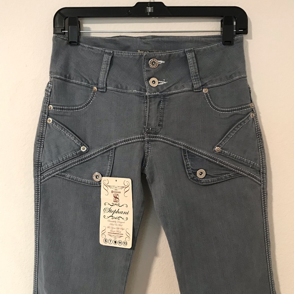 NWT Y2K Gray Jeans